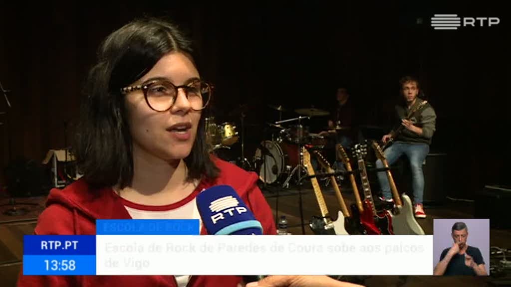 Escola de Rock de Paredes de Coura est� em digress�o na cidade de Vigo