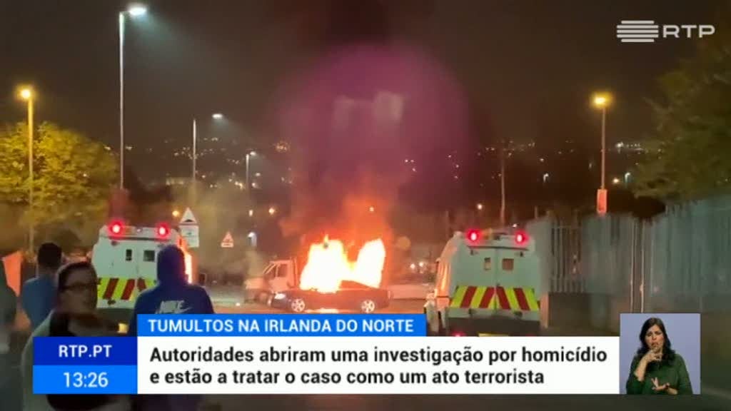 Uma morte em Londonderry. Pol�cia brit�nica aponta dedo ao Novo IRA