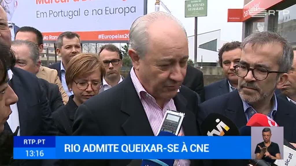 Inaugura��es pr�-eleitorais. Rui Rio poder� seguir Cristas com queixa � CNE