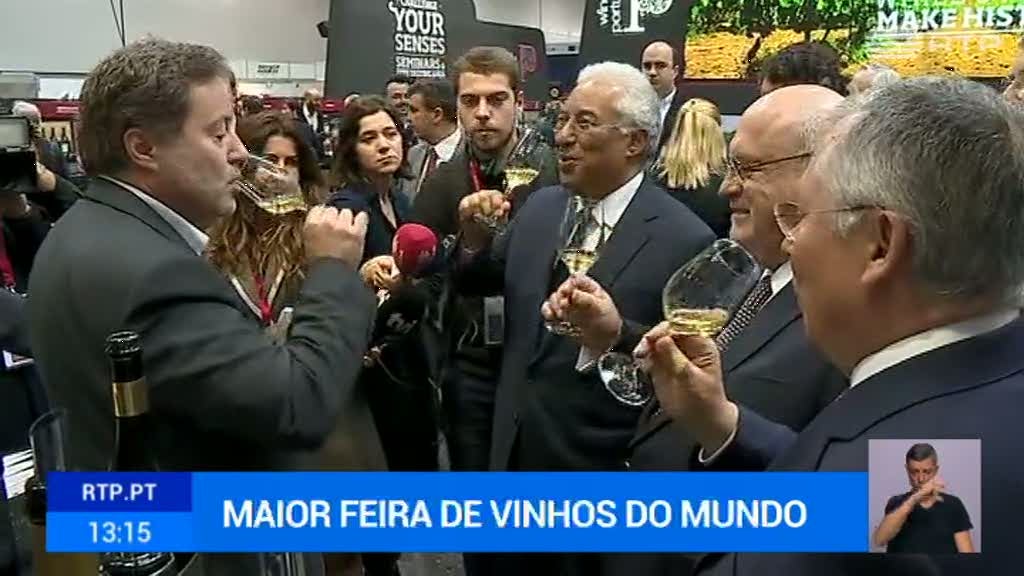 Ant�nio Costa  em D�sseldorf com exporta��o de vinhos em agenda