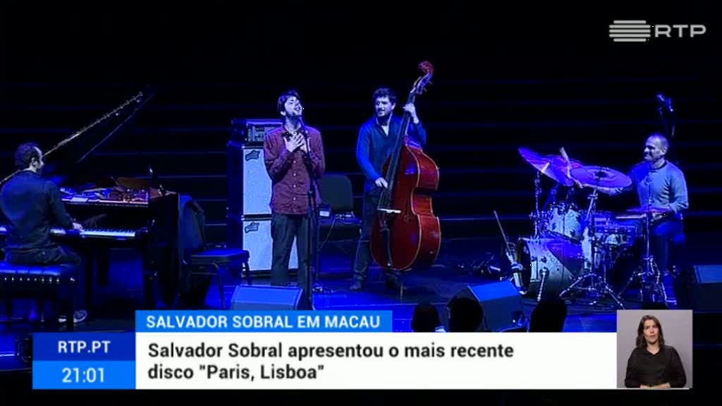 Salvador Sobral pela primeira vez em Macau