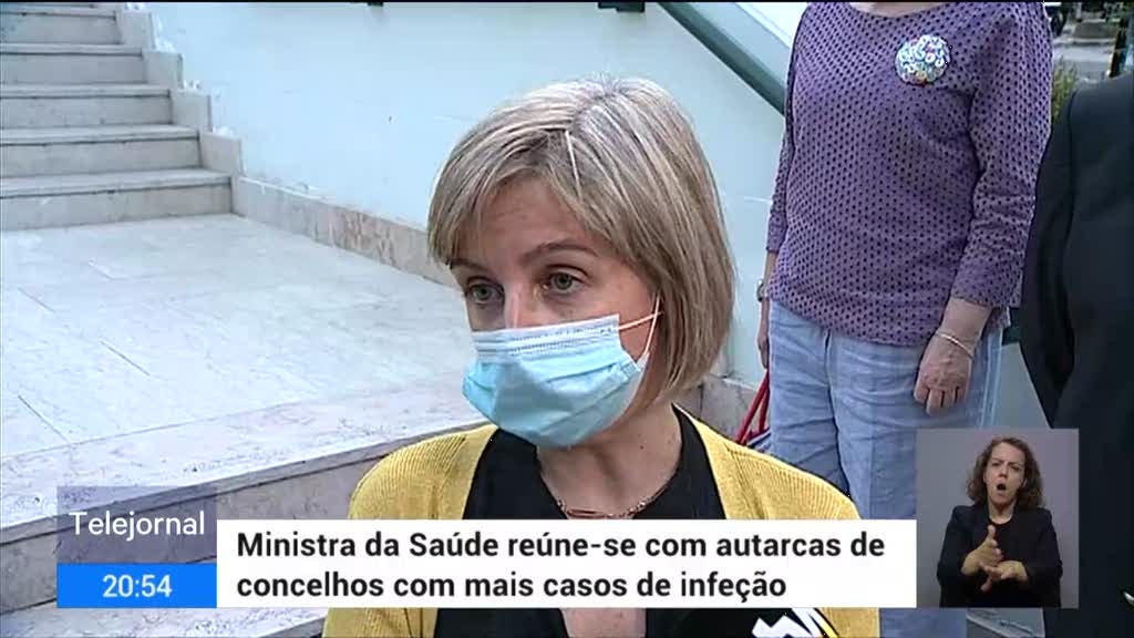 Lisboa e Vale do Tejo. Ministra discute medidas para aumento de infe��es