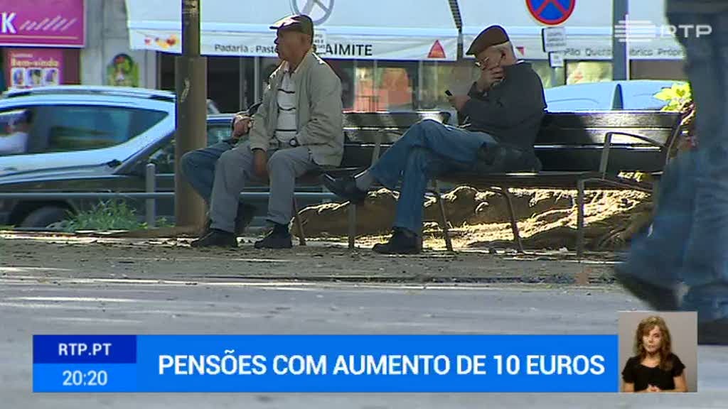 Pensionistas satisfeitos com aumento de pens�es