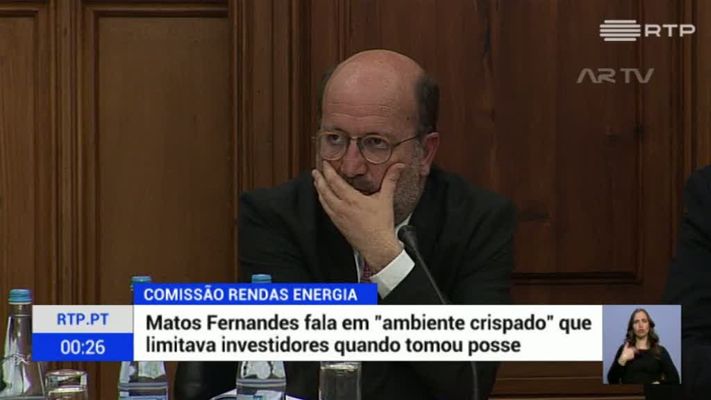 Ministro da Transi��o Energ�tica garante � Comiss�o a manuten��o dos cortes decididos por equipa anterior