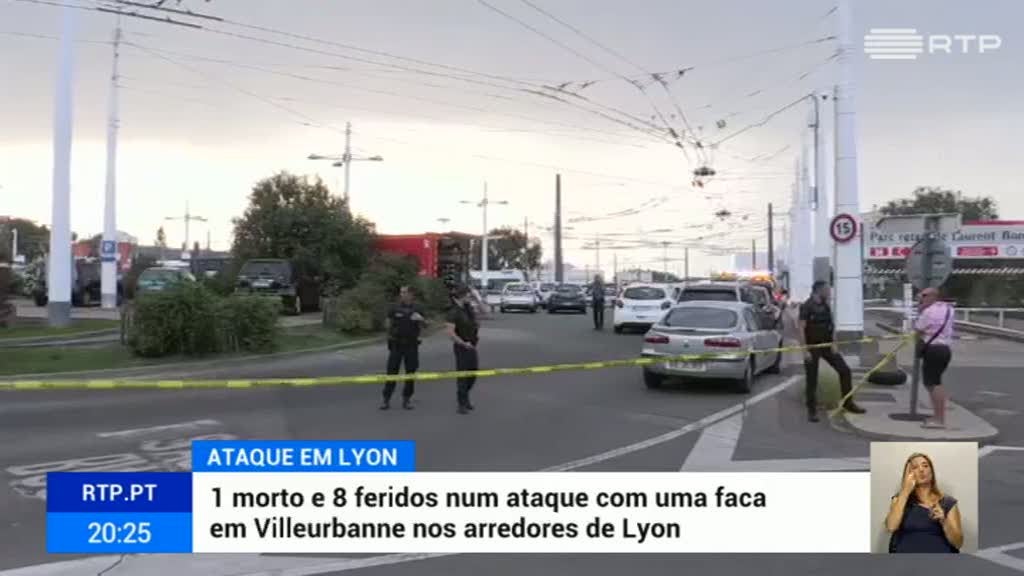 Ataque em Lyon. Homem mata uma pessoa e fere outras oito