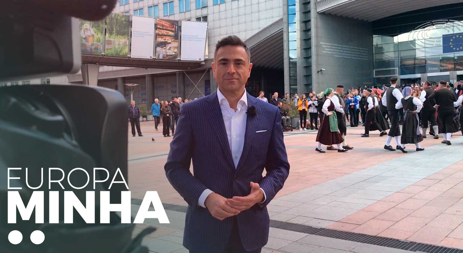 Europa Minha no Parlamento Europeu em Bruxelas