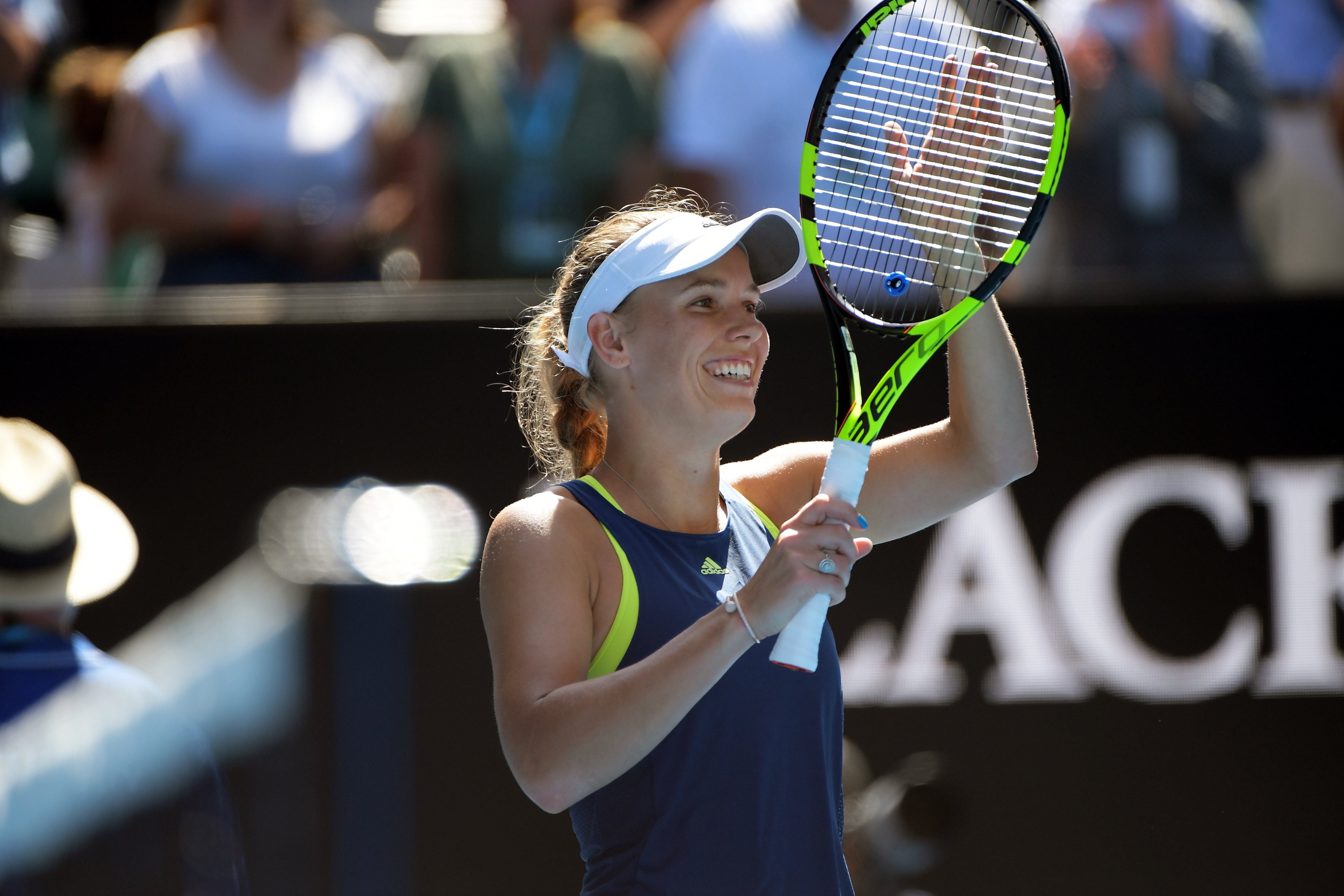 Wozniacki vence torneio de t�nis de Pequim