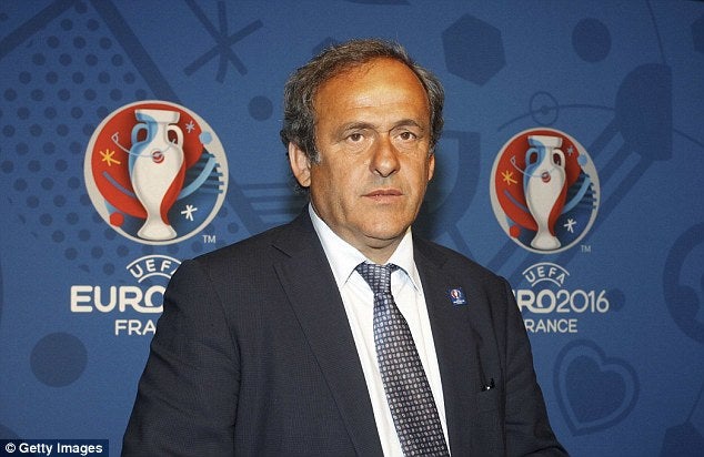 Euro2016: Michel Platini n�o vai mesmo que seja convidado