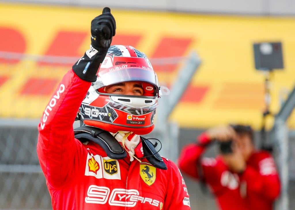 Leclerc � o primeiro a somar quatro pole positions consecutivas esta temporada na F�rmula 1