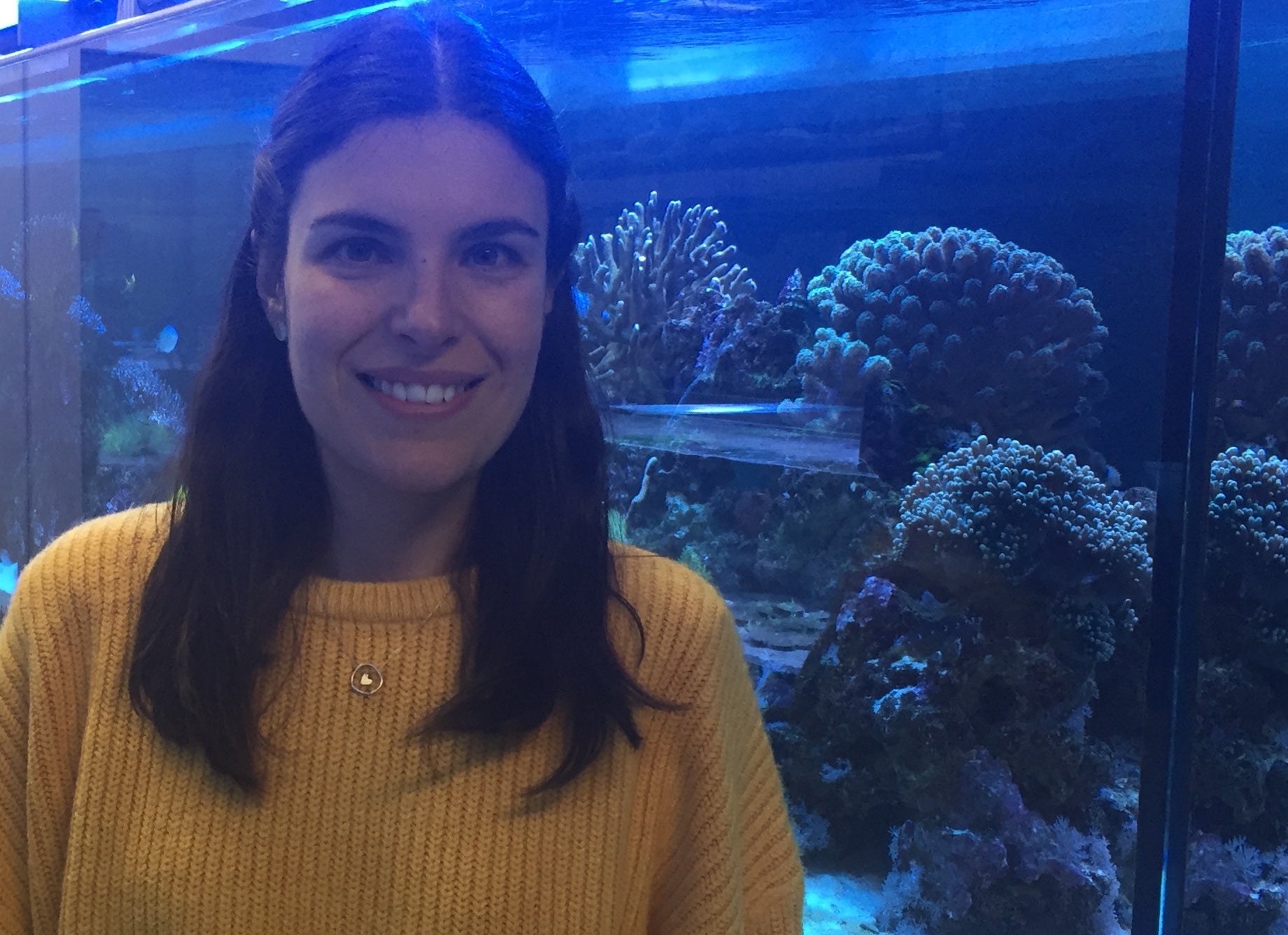 Diana Madeira estudou resposta das esp�cies marinhas