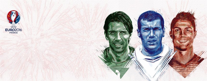 Ronaldo no Melhor Onze de Sempre do EURO