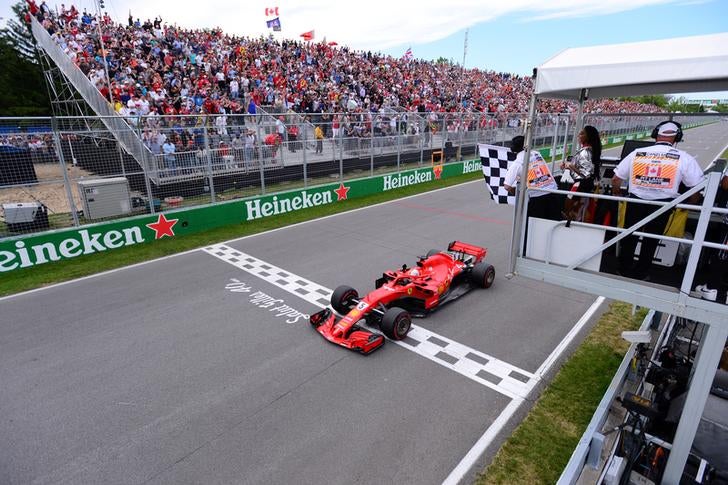 Vettel vence em Montreal e assume lideran�a do Mundial