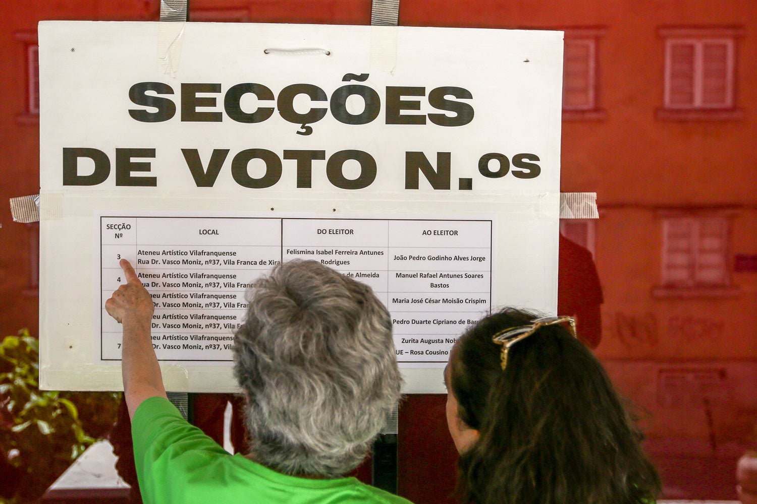 Elei��es Europeias. Todos os mandatos distribu�dos