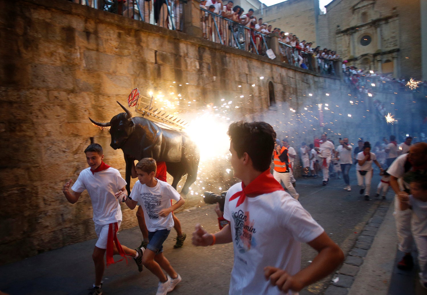 Imagens das Festas de San Ferm�n em Pamplona