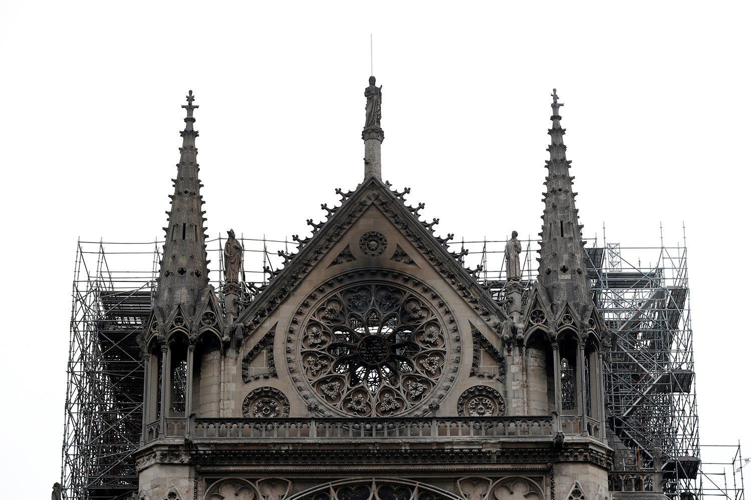 Notre-Dame. As imagens depois do inc�ndio