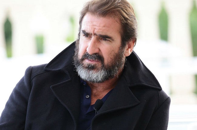 Eric Cantona recebe pr�mio Presidente da UEFA