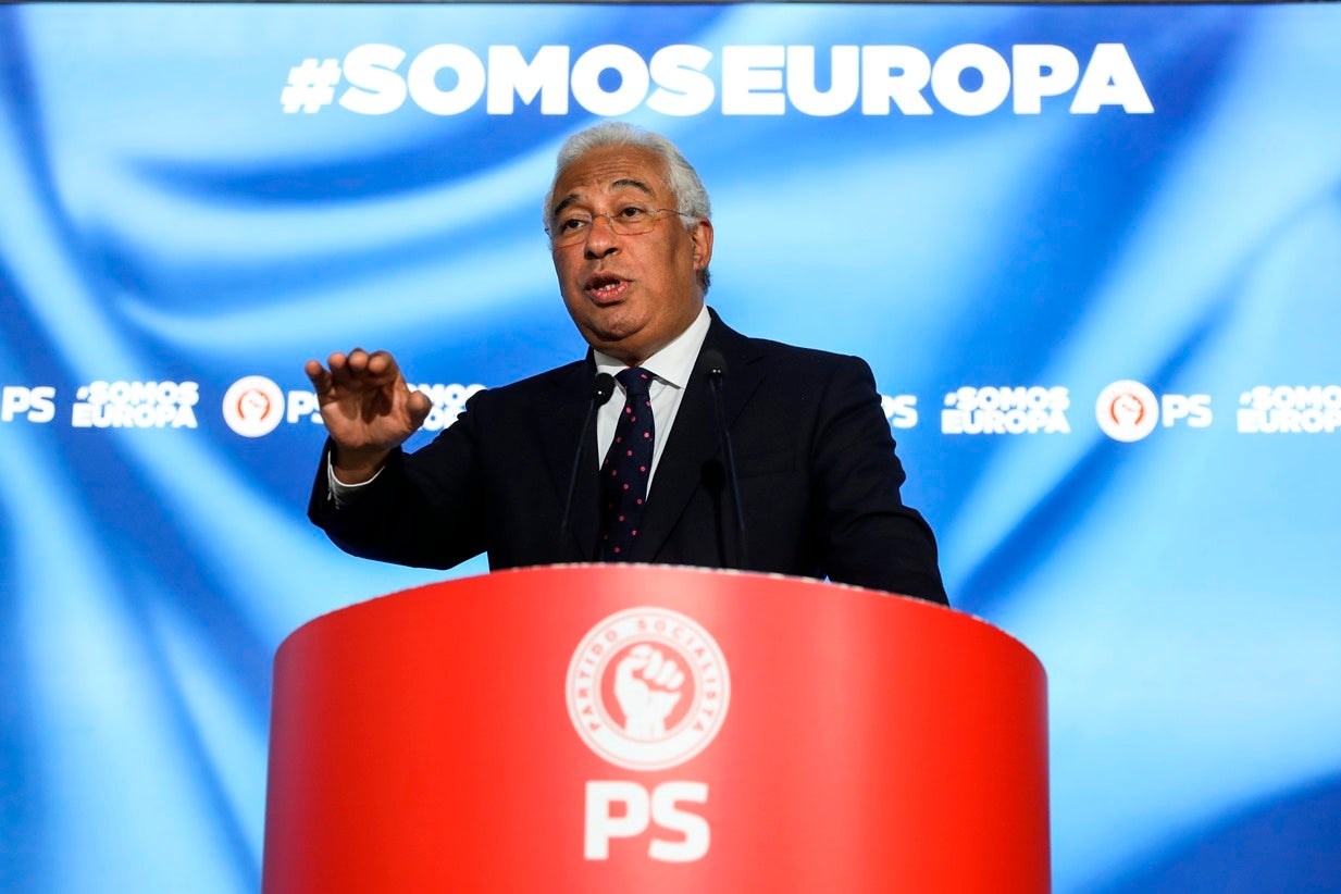 Europeias: Costa afirma que mandat�ria do PS � sinal da aposta na juventude e na mudan�a