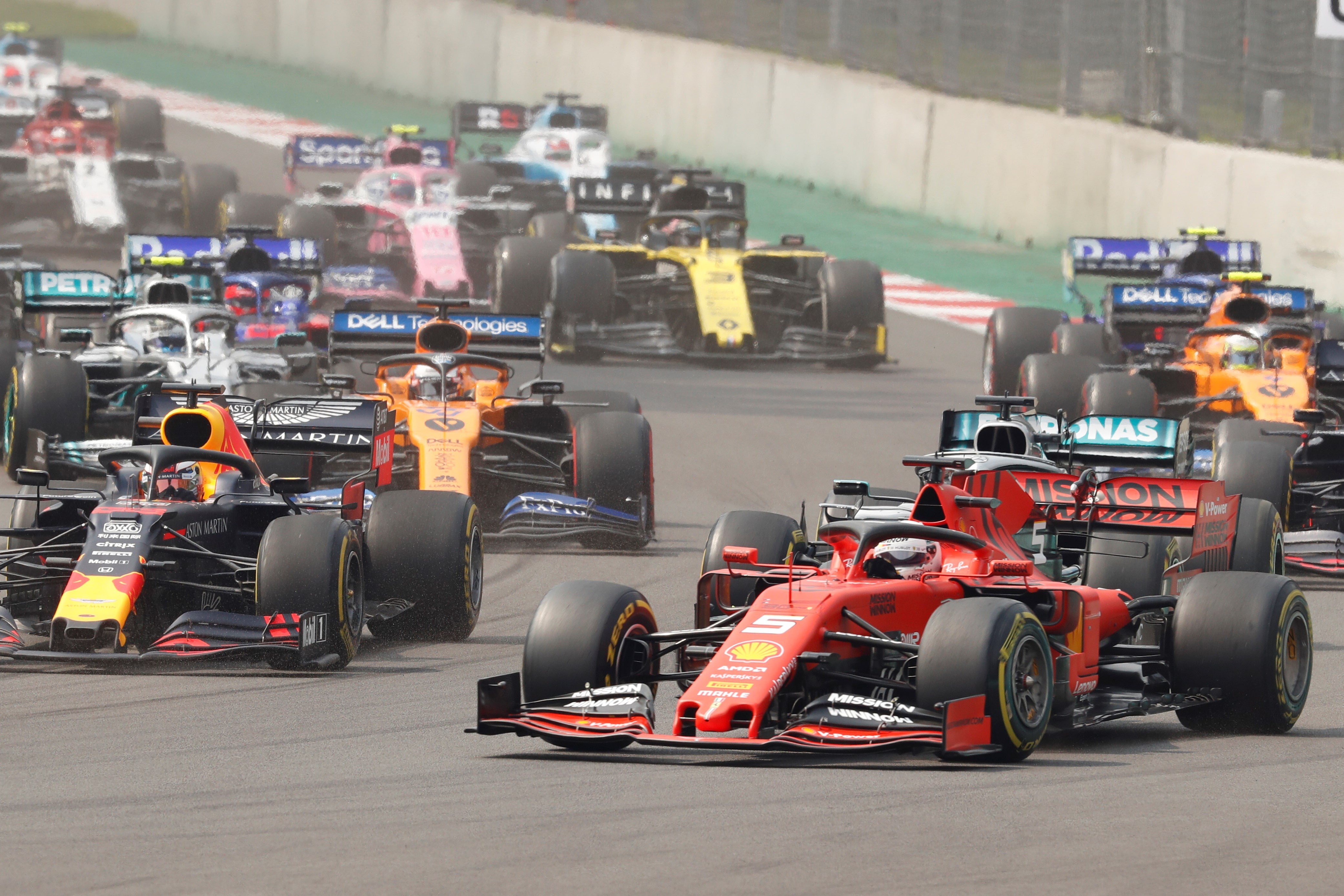 Hamilton vence GP do M�xico, mas t�tulo mundial de F1 fica adiado