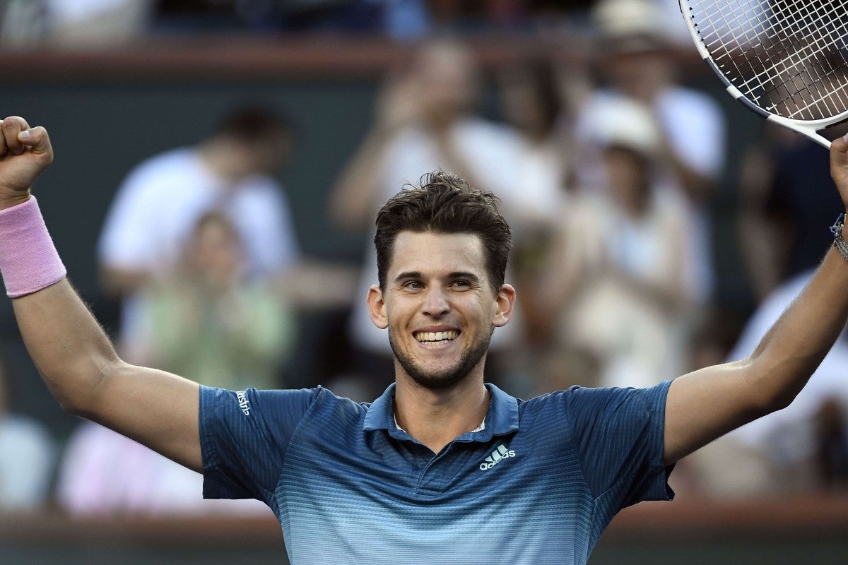 T�nis. Dominic Thiem no p�dio do ranking ATP