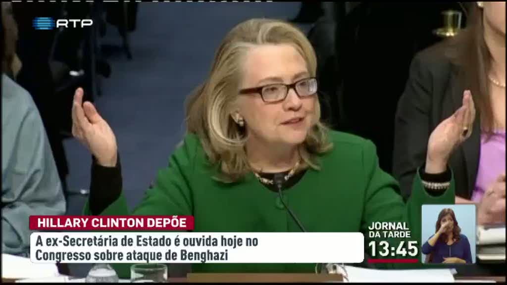 Hillary Clinton vai depor perante o Congresso