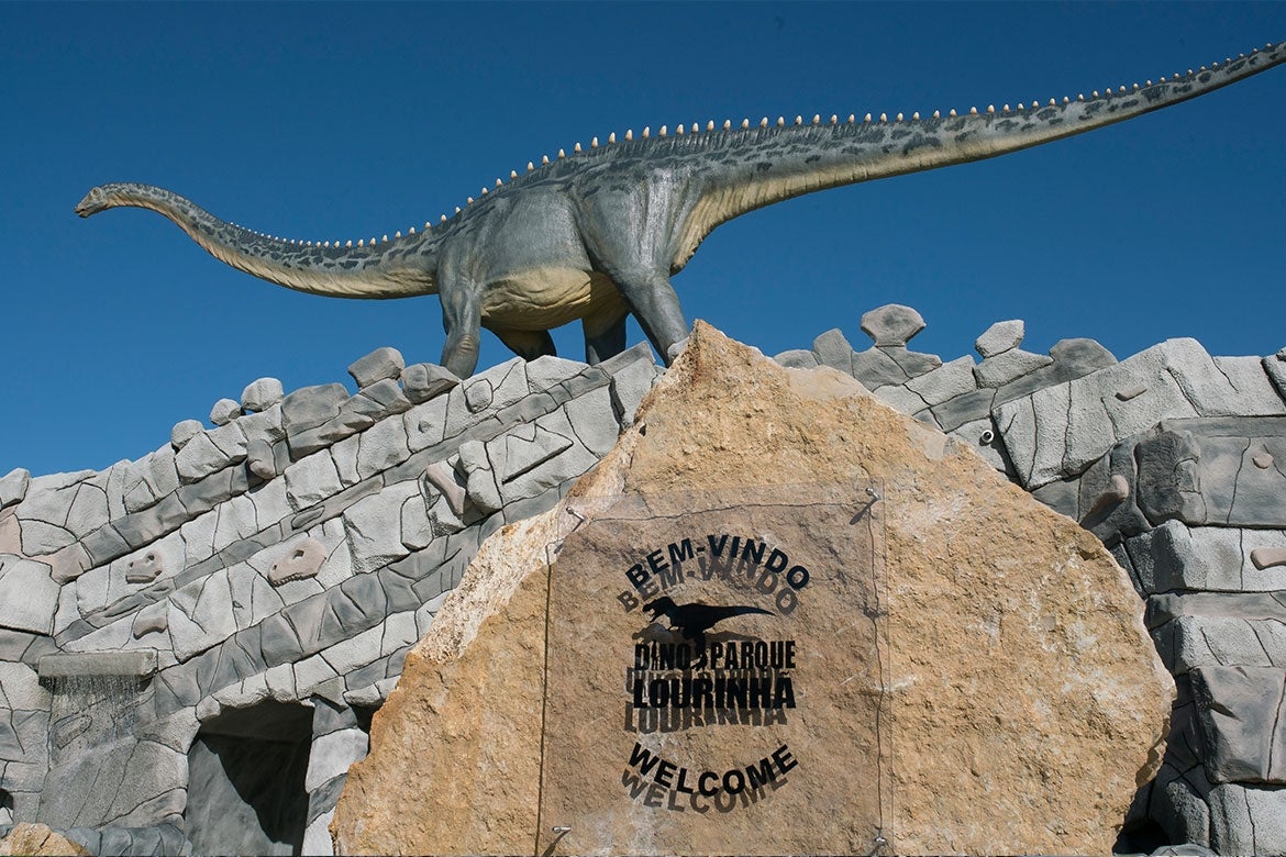 Monstros marinhos d�o � costa no �Dino Parque�