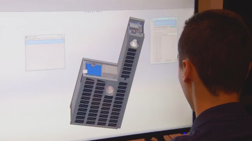 Primeiro sat�lite lunar pode ser movido a �gua