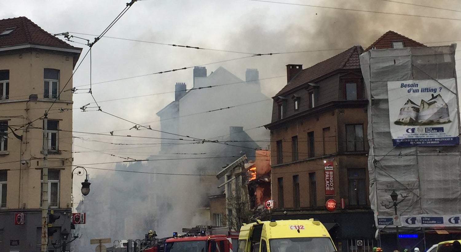 Forte explosão em bairro português de Bruxelas