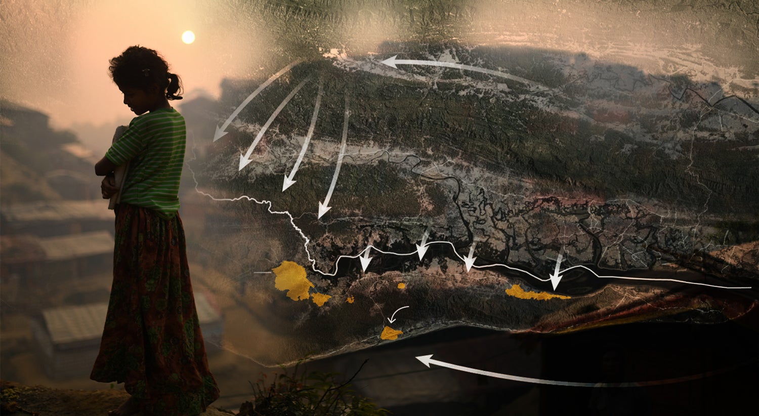 Crise rohingya: Um ano depois, sem fim � vista