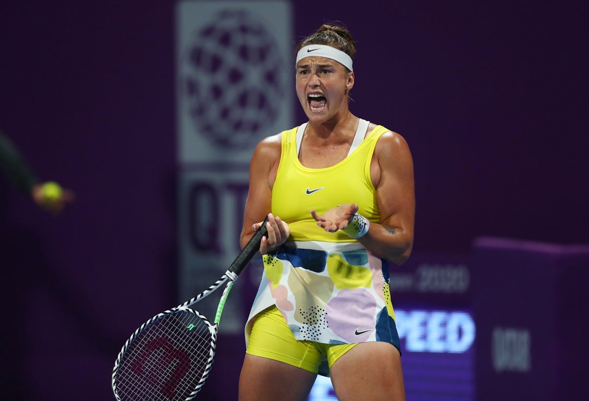 Aryna Sabalenka conquista torneio de t�nis de Doha