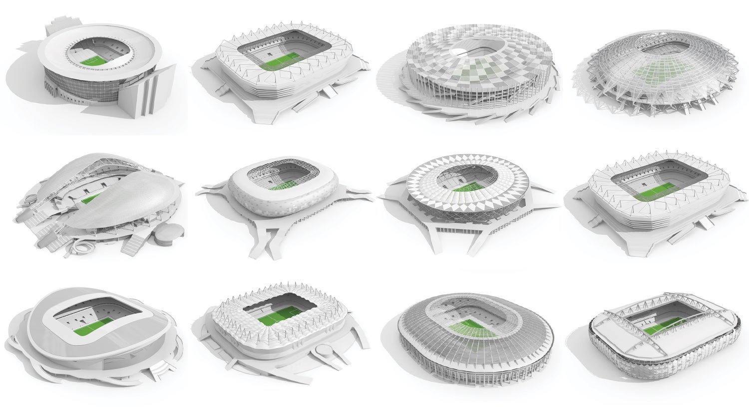 Est�dios do Mundial 2018