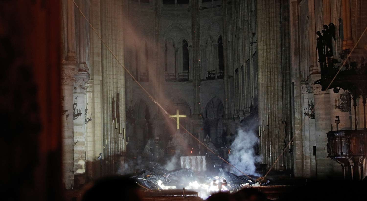 Notre-Dame depois das chamas