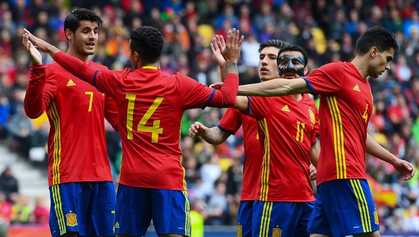Euro2016: Bicampe� Espanha goleia Coreia do Sul por 6-1