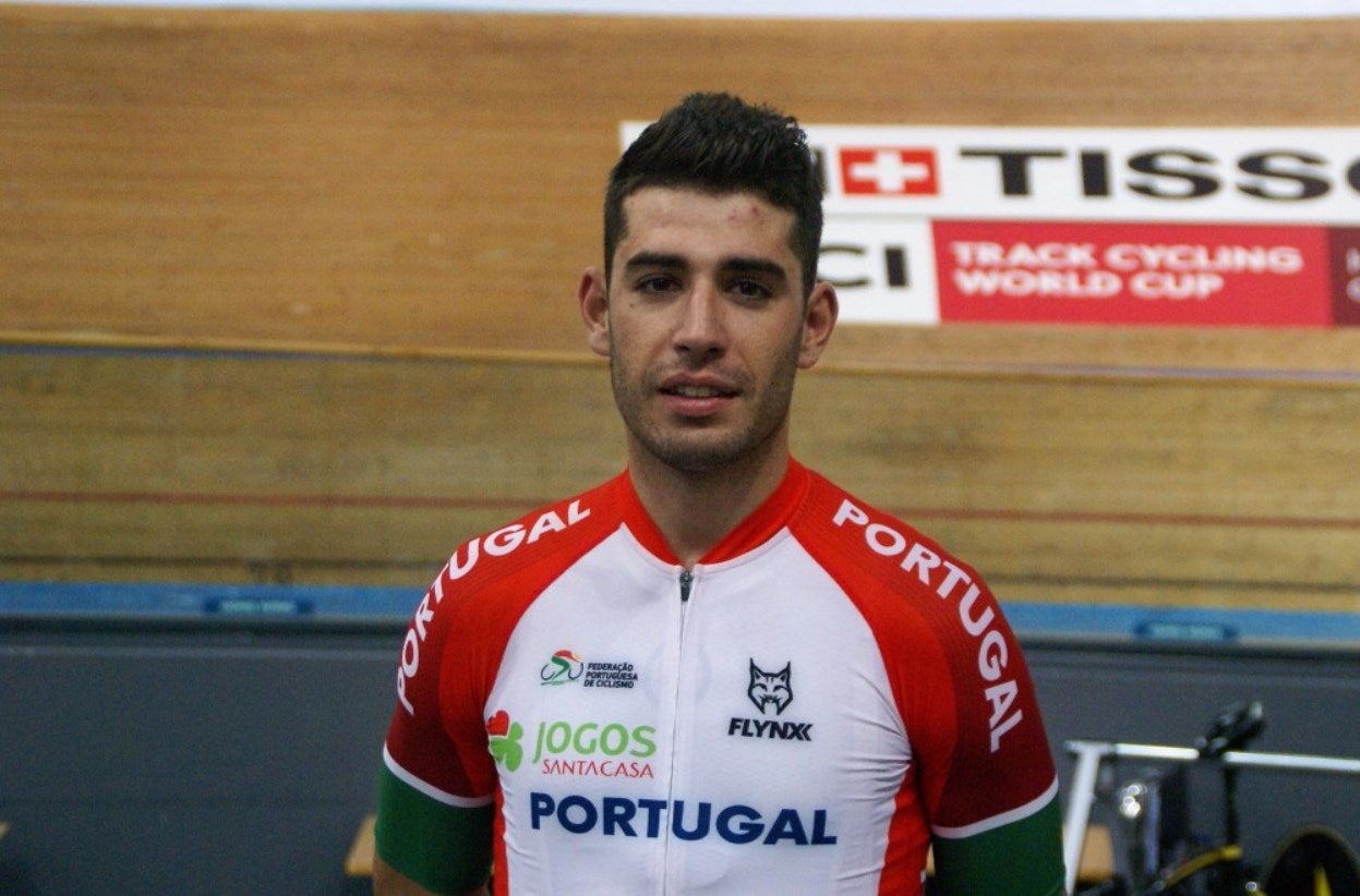 Ciclista Jo�o Matias em 17.� lugar em omnium nos Mundiais de pista