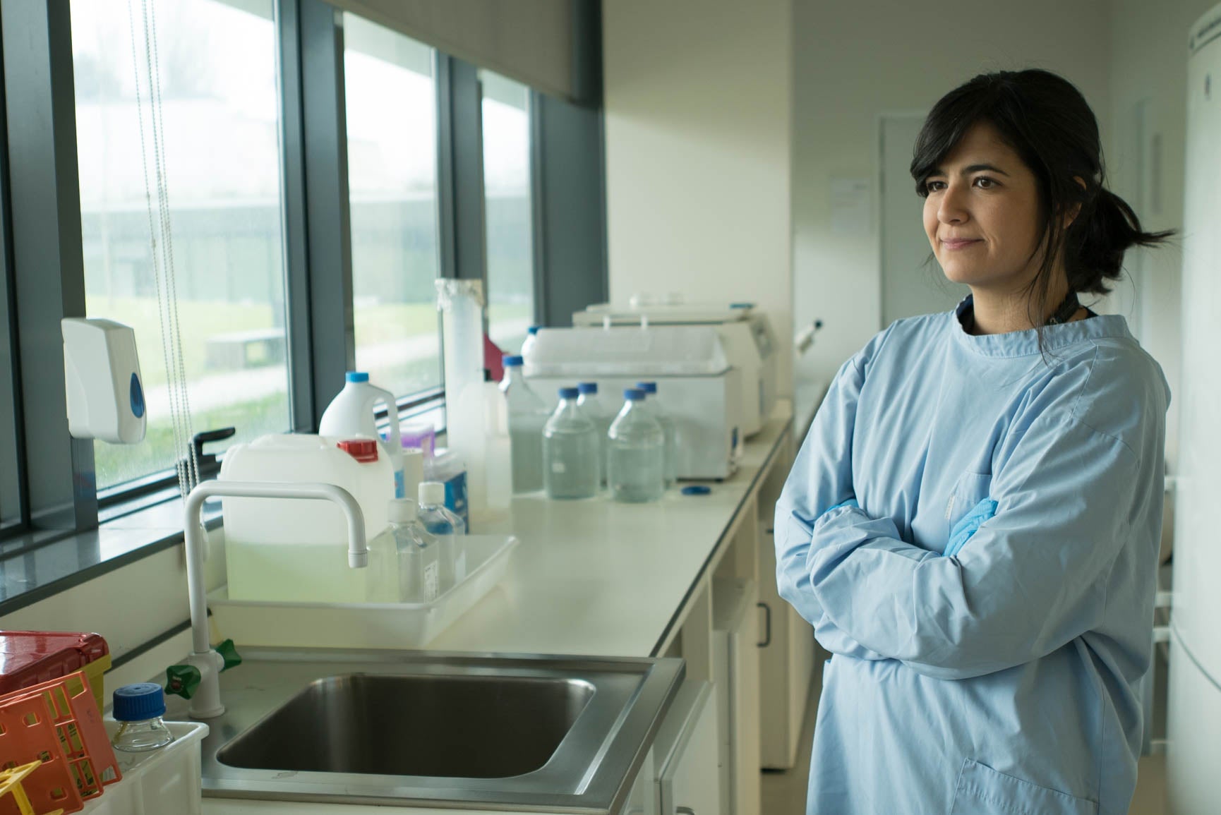 Joana Caldeira e a t�cnica dos discos intervertebrais