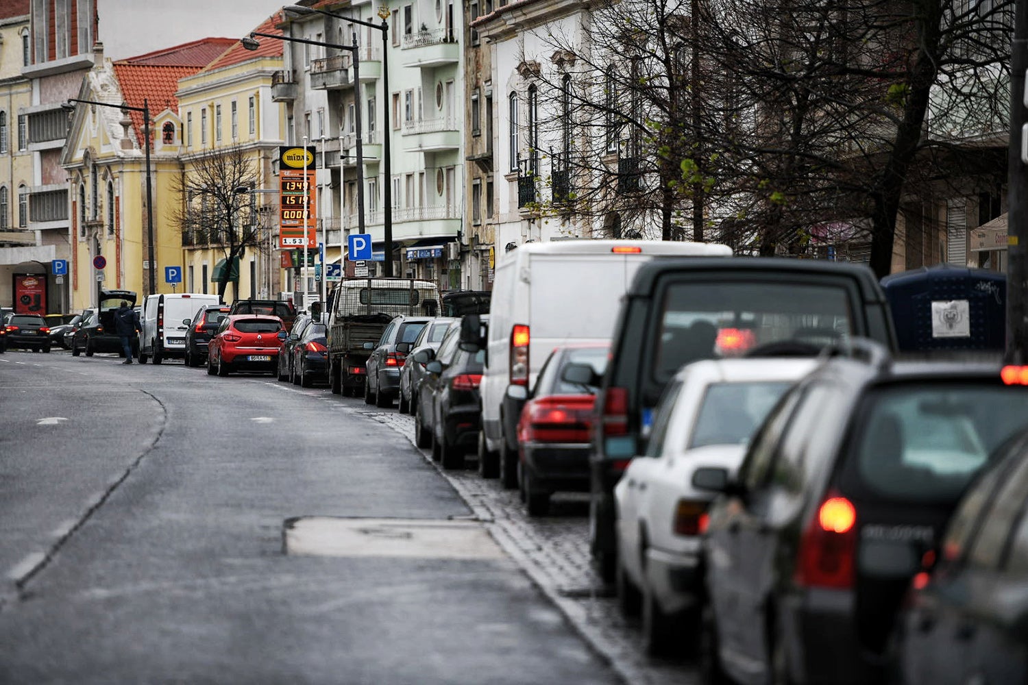 Corrida �s bombas de combust�vel