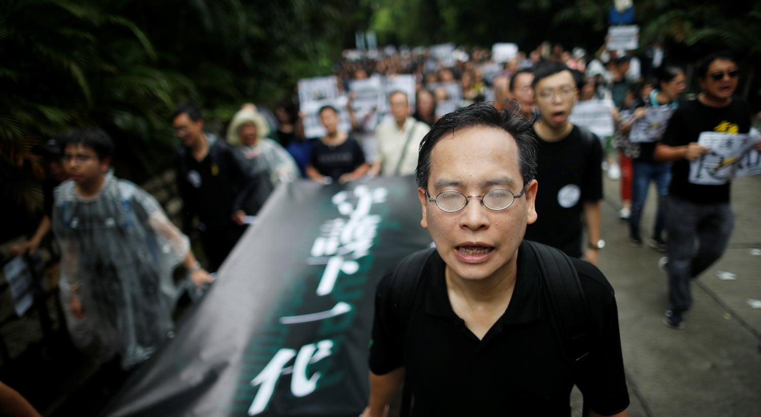 Professores com os jovens