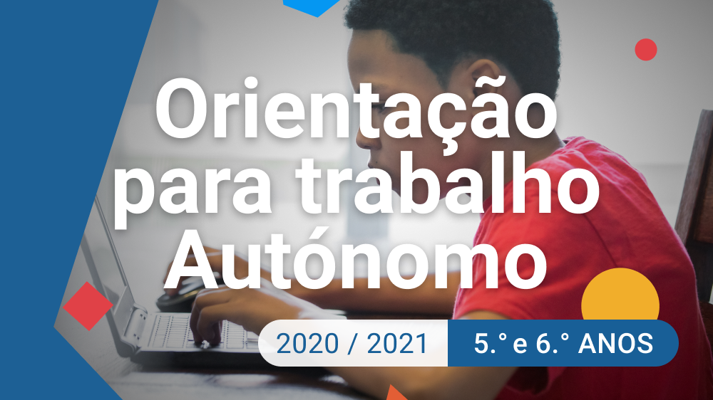 Imagem de Orientação para Trabalho Autónomo - 5.º e 6.º anos