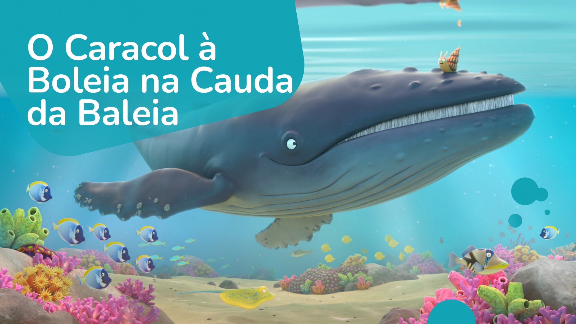 Imagem de O Caracol à Boleia na Cauda da Baleia