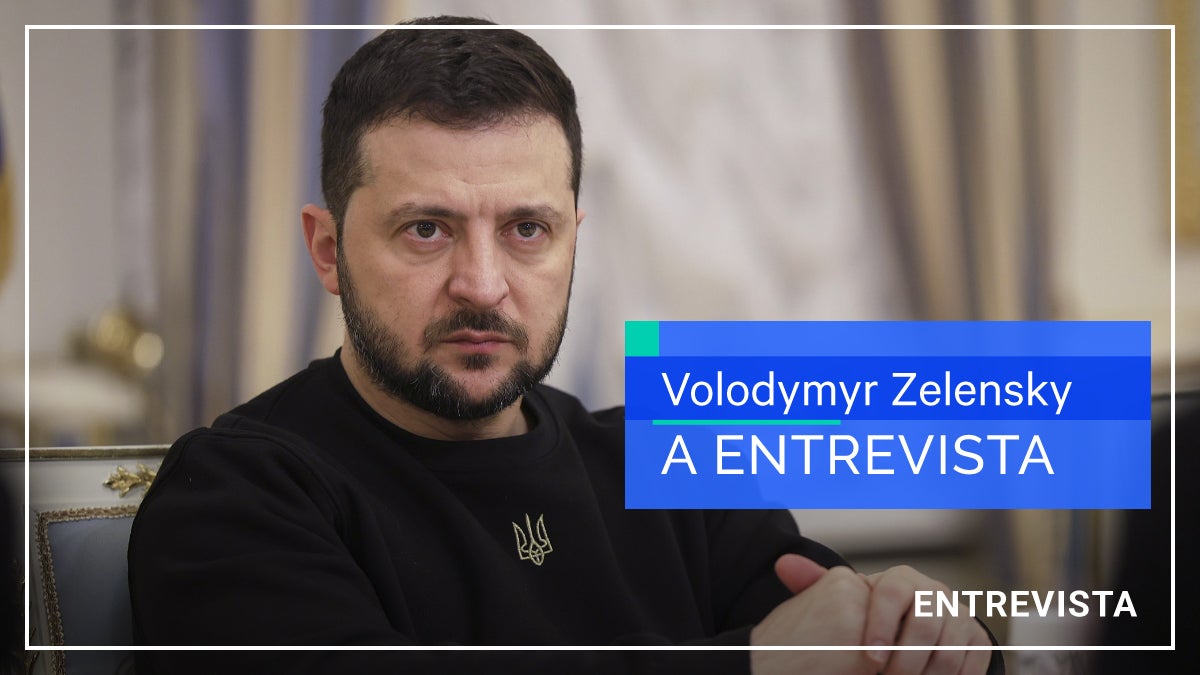Imagem do Programa / Episiódio - Volodymyr Zelensky - A Entrevista