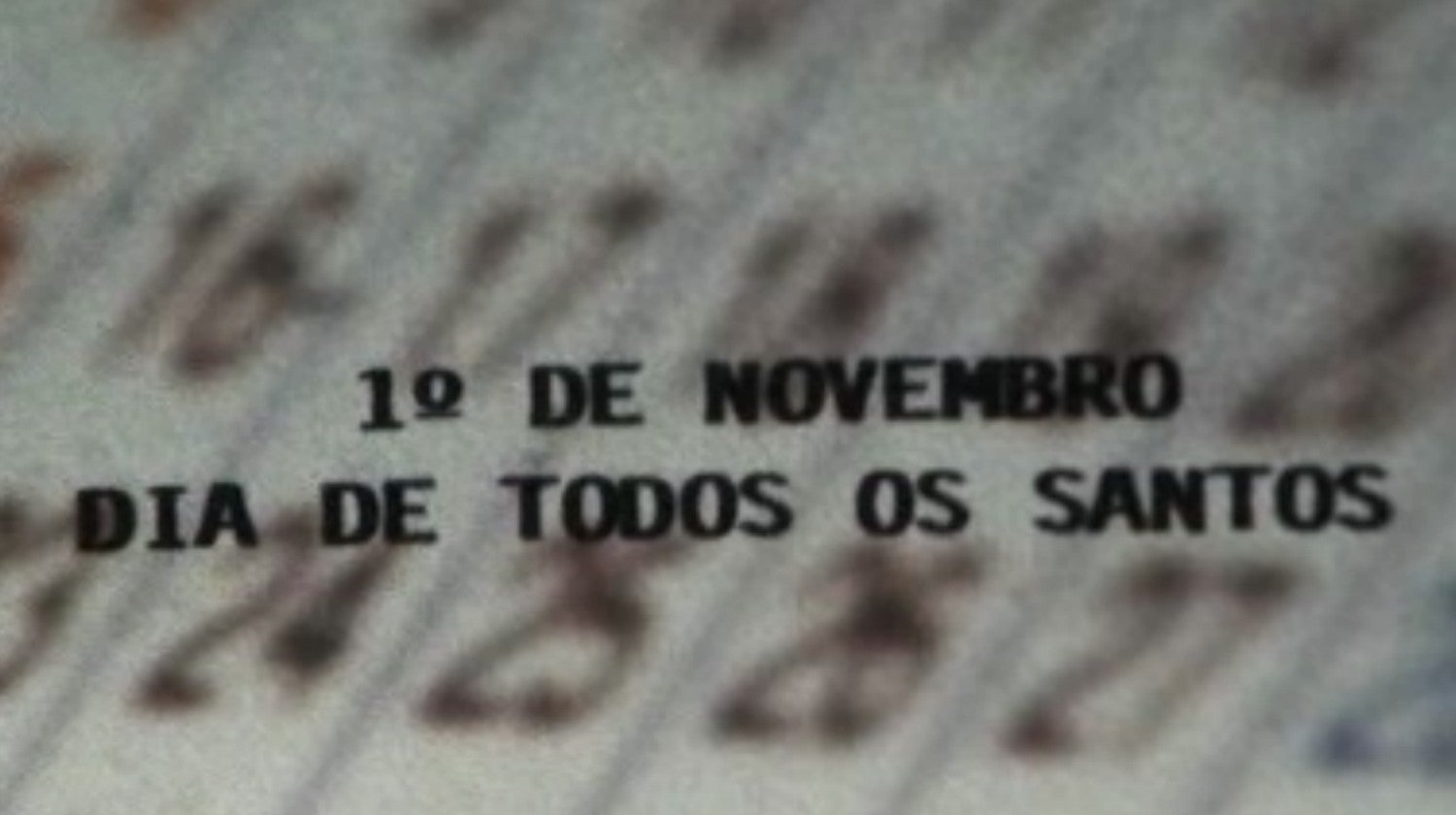 Feriados Nacionais: 1 de Novembro Dia de Todos os Santos