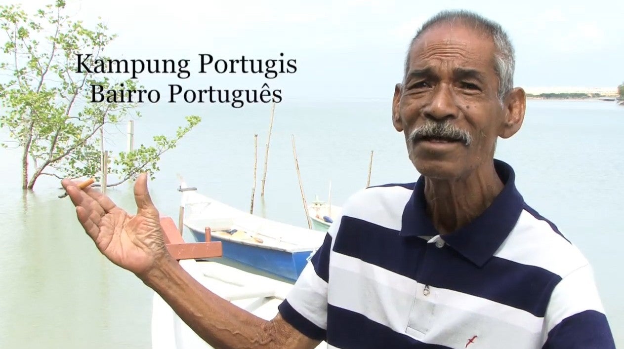 Kampung Portugis, O Bairro Portugus