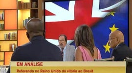Imagem de Referendo no Reino Unido D� Vit�ria ao Brexit