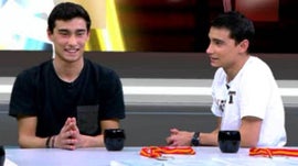 Imagem de Diogo e Francisco Costa e Ricardo Santos (Campeonato da Europa de Trampolim)