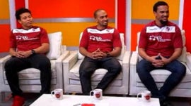 Imagem de Equipa de Futebol dos Africanos, Tommy Kosta, Tom�s Medeiros e Telma Lee