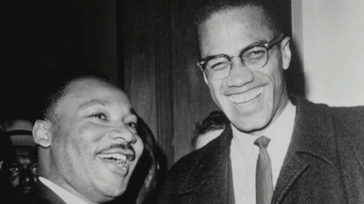 Imagem de Martin Luther King vs Malcolm X