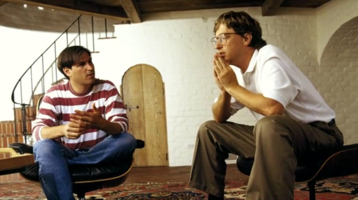 Imagem de Jobs vs Gates