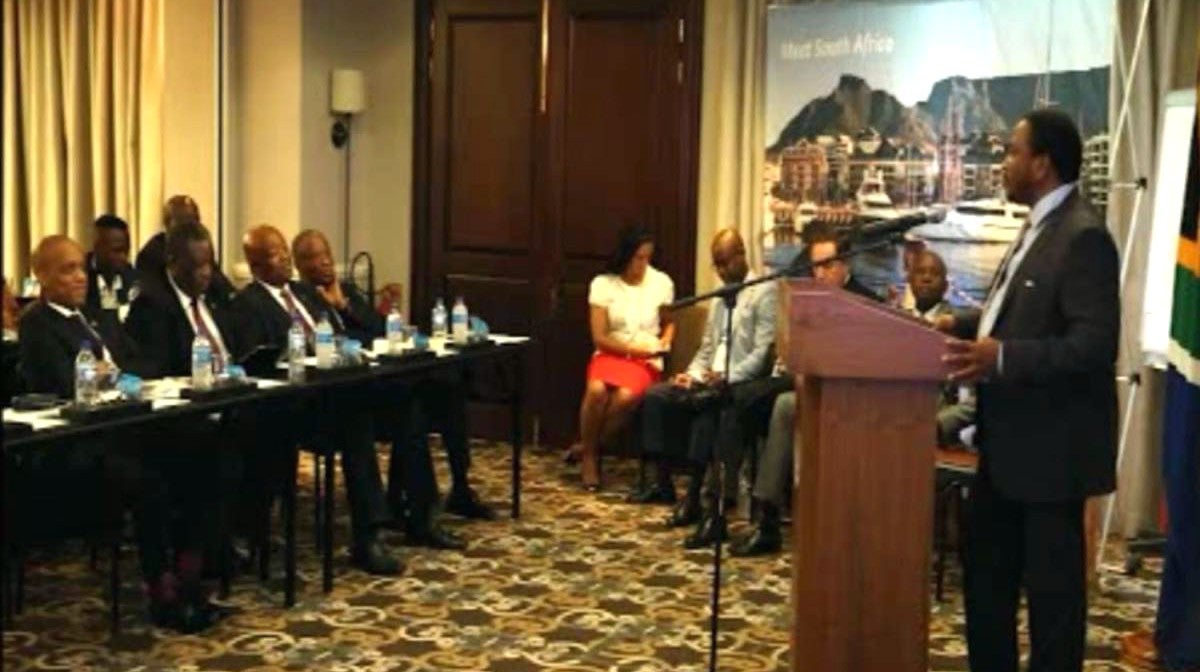 Conferncia de Investidores Sul-Africanos e Moambicanos em Maputo