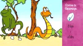 Imagem de O Sapo e a Cobra