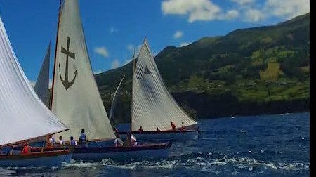 Regata Botes Baleeiros Casa do Pessoal da RTP Açores - Cais de Agosto 2017