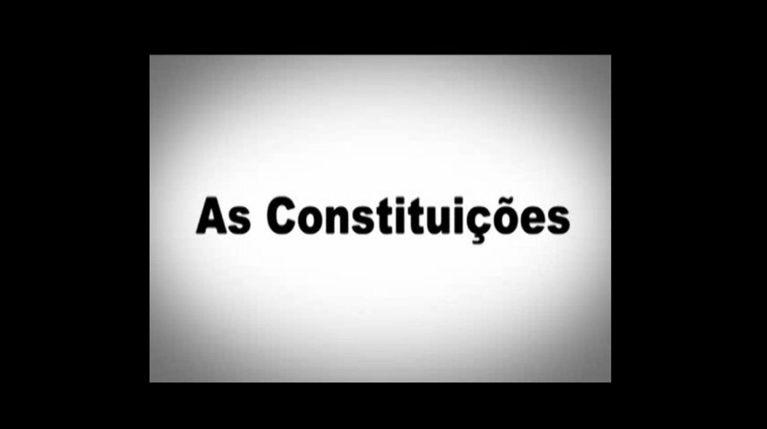 Imagem de As Constituições